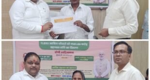 शाहजहांपुर-: विधायक ने मुख्यमंत्री कृषक दुर्घटना कल्याण योजना के अंतर्गत आश्रित परिवारों को चेक वितरित किए गए। 