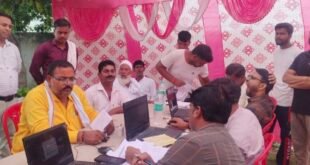 दहगवां विद्युत उपकेंद्र पर मेगा शिविर, 70 शिकायतों में से 45 का मौके पर हुआ निस्तारण।