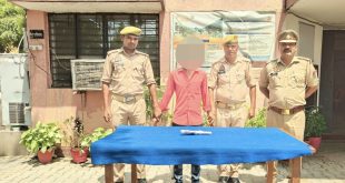 शाहजहांपुर: अवैध तमंचे और जिंदा कारतूस के साथ 24 वर्षीय युवक गिरफ्तार, रामचंद्र मिशन पुलिस की कार्रवाई।