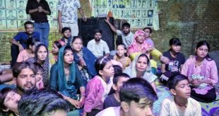 बिल्सी: एकादशी पर बिल्सी में गूंजे खाटू श्याम के जयकारे, भव्य संकीर्तन में उमड़ी श्रद्धालुओं की भीड़।