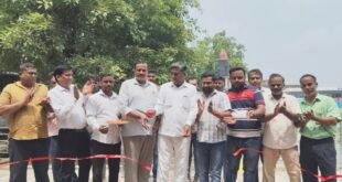 बिसौली: नगर पालिका अध्यक्ष ने खेल मैदान में नवनिर्मित सार्वजनिक शौचालय का किया लोकार्पण।