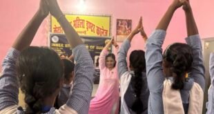 इनर व्हील क्लब द्वारा केदारनाथ महिला इंटर कॉलेज में स्वास्थ्य जागरूकता एवं योग कार्यक्रम आयोजित।