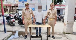 शाहजहाँपुर: महिला से छिनैती और मारपीट के मामले में वांछित आरोपी गिरफ्तार, 350 रुपए बरामद।