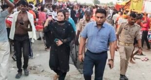 कासगंज: एडीएम दिग्विजय प्रताप सिंह ने लहरा गंगा घाट का किया स्थलीय निरीक्षण, श्रद्धालुओं की सुरक्षा-व्यवस्थाओं का लिया जायजा।