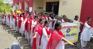 राजकीय महिला महाविद्यालय में एनएसएस के तहत नशामुक्त भारत अभियान: छात्राओं ने निकाली साइकिल रैली, दिलाई गई शपथ।