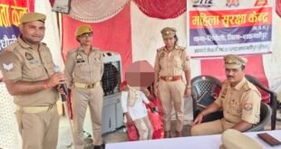 शाहजहांपुर: मंदिर परिसर में बिछड़ी बच्ची को मिशन शक्ति टीम ने परिजनों से मिलाया, घर में छाई खुशी।