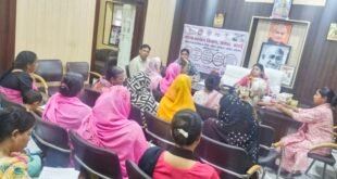 बदायूं: दातागंज नगर पालिका में ‘एक युद्ध नशे के विरुद्ध’ और महिला कल्याण योजनाओं पर कार्यशाला आयोजित, दिलाई गई शपथ।
