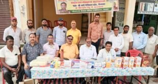 बिनावर में लगा कांवड़ियों का स्वास्थ्य शिविर, बांटी गई निशुल्क दवाएं।
