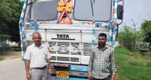 बहेड़ी/बरेली: अवैध खनिज परिवहन पर प्रशासन का शिकंजा, बिना आईएसटीपी के पकड़ा गया वाहन सीज।