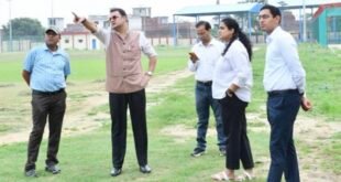 बहेड़ी स्पोर्ट्स स्टेडियम का डीएम और एसएसपी ने किया औचक निरीक्षण, खेल व्यवस्थाओं को सुधारने के दिए निर्देश।