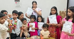 बिसौली में नन्दन परिवार ने हर्षोल्लास के साथ मनाया रक्षाबंधन, बहनों ने बांधी राखी और भाइयों ने लिया संकल्प।