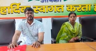 बरेली: करोड़ों की जमीन पर कब्जे का आरोप: प्रेस वार्ता में महिला ने पुलिस और भूमाफिया पर उठाए गंभीर सवाल।