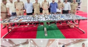 शाहजहांपुर पुलिस की बड़ी कामयाबी: 35 लाख रुपए के 151 खोए हुए मोबाइल बरामद कर स्वामियों को सौंपे।