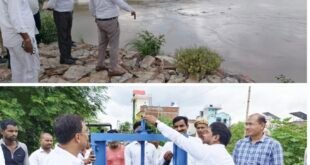 शाहजहांपुर में बाढ़ को लेकर प्रशासन अलर्ट, गर्रा नदी के संवेदनशील क्षेत्रों का निरीक्षण।