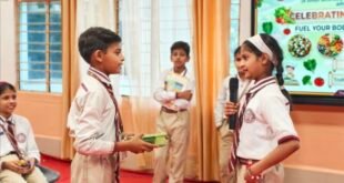 बदायूं: मदर एथीना स्कूल में संपन्न हुआ राष्ट्रीय पोषण सप्ताह, लघु नाटिका के जरिए दी स्वस्थ जीवन शैली अपनाने की सीख।