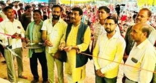 बिल्सी: सिरतौल में प्राचीन जाहरवीर मेले का शानदार आगाज, शारदेंदु पाठक ने काटा फीता।