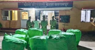 बलरामपुर: चॉकलेट-बिस्कुट की दुकान की आड़ में चल रहा था अवैध पटाखों का कारोबार, 1080 पैकेट बरामद।