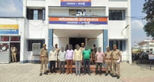 सहसवान कोतवाली पुलिस का शिकंजा: 6 वारंटी गिरफ्तार। 