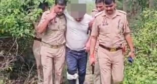 शाहजहांपुर: पुलिस मुठभेड़ में हत्या के प्रयास का आरोपी गिरफ्तार, पैर में लगी गोली।