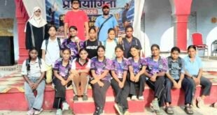 गंजडुंडवारा: राज्य स्तरीय वॉलीबाल टीम में क्यूएच कॉलेज के 10 खिलाड़ियों का चयन।