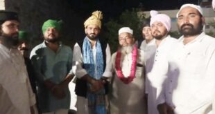 सहसवान: बड़े पीर साहब के 866वें उर्स पर सपा प्रदेश सचिव शाहिद खान ने चढ़ाई चादर, मुल्क में अमन-चैन की मांगी दुआ।