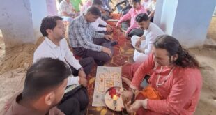 गंजडुंडवारा में 78वें श्रीरामलीला महोत्सव का आगाज: देवमंच पूजन संग तैयारियों ने पकड़ी रफ्तार।