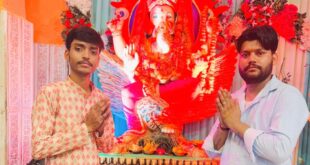 गणेश महोत्सव: गंजडुंडवारा में भव्य शोभायात्रा के साथ गूंजे बप्पा के जयकारे, श्रद्धालुओं का उमड़ा सैलाब।