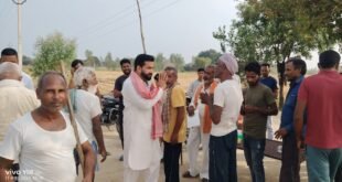 मदनापुर में लखन प्रताप सिंह का जनसंपर्क अभियान, ग्रामीणों से किया संवाद।