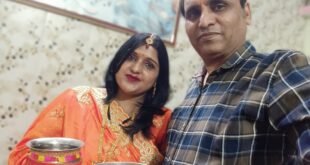 श्याम अग्रवाल एवं राधिका अग्रवाल ने दी करवाचौथ की शुभकामनाएं।