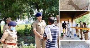 शाहजहांपुर में दो साधुओं की मौत से सनसनी, जलते मिले शव।