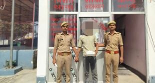 सहसवान पुलिस ने अवैध तमंचा और कारतूस के साथ अभियुक्त को किया गिरफ्तार।