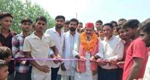 दवतरा में दौड़ प्रतियोगिता का आयोजन, खिलाड़ियों ने दिखाया दमखम।