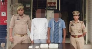 जैतीपुर पुलिस ने 810 ग्राम अफीम के साथ दो आरोपियों को पकड़ा, मोबाइल और नकदी बरामद।
