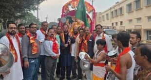 सहसवान में धूमधाम से निकली राम बारात, सुरक्षा व्यवस्था में मुस्तैद रहा प्रशासन।