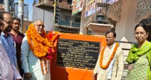 शाहजहांपुर में 2.69 करोड़ रुपये से सुधरेंगी चार प्रमुख सड़कें, मंत्री सुरेश खन्ना ने किया शिलान्यास।