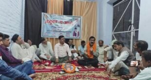 पुत्तन खां फहमी की दूसरी पुण्यतिथि पर मुशायरे का आयोजन, शायरों ने पेश किए कलाम।