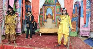 बिसौली में मंचित हुई नारद मोह की लीला, अहंकार और मोह से दूर रहने का दिया संदेश।