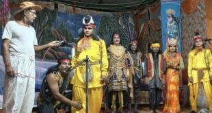 बिसौली में रामलीला मंचन ने मोहा मन, केवट संवाद और भरत मिलाप के दृश्यों ने दर्शकों को किया भावुक।