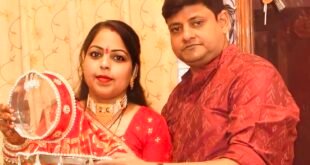 चितरंजन गुप्ता एवं डॉ. स्वाति रानी ने दी करवाचौथ की शुभकामनाएं।