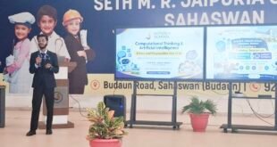 जयपुरिया स्कूल सहसवान में AI एवं कम्प्यूटेशनल थिंकिंग पर अंतर-विद्यालयीय वेबिनार आयोजित।