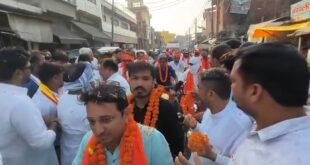 पटियाली में सेवा संकल्प यात्रा के दौरान जेबकतरों का आतंक, चार लोगों से 1.22 लाख रुपये चोरी।