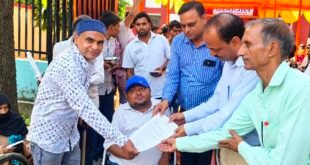 दिव्यांगजनों को बिना आय सीमा के आयुष्मान कार्ड देने की मांग।