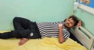 करवाचौथ पर पत्नी की याद में युवक ने खाया जहरीला पदार्थ, अस्पताल में भर्ती।